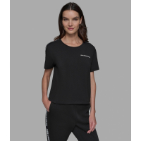 Karl Lagerfeld Paris 'Logo Tape Sport Tee' pour Femmes