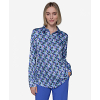 Karl Lagerfeld Paris 'Logo-Print Shirt' pour Femmes