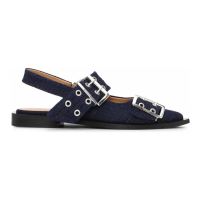 Ganni Women's 'Buckle-Detail' Ballerinas