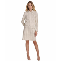 Calvin Klein 'Tweed Sheath Jacket-Top Dress' für Damen