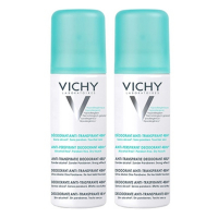 Vichy Déodorant Anti-Transpirant 48H - Aérosol' - 125 ml, 2 Pièces