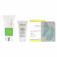 skinChemists Repair Gesichtsserum 30ml + Anti-Aging-Gurken-Peeling Maske 50ml + Kollagen HydroGel