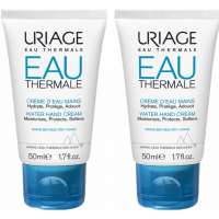 Uriage Crème d'Eau Mains - 50 ml, 2 Pièces