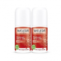 Weleda 'Déodorant Roll-On 24H Grenade DUO' - 50 ml, 2 Unités