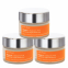 'Vitamin C + Hyaluronic Acid Hydrabright' Night Moisturiser - 3 Pieces