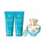 'Dylan Turquoise Pour Femme' Perfume Set - 4 Pieces