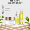 'Hyaluronic Acid & Collagen + Bee Venom + Manuka Honey' Anti-Aging Care Set - 3 Pieces