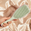 'Large Wet Detangler' Hair Brush - Rosebud Pink & Sage