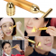 '24K Gold Micro Pulse T-Bar' Facial Massager