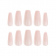 Capsules d'ongles 'Long Coffin' - Baby Pink 24 Pièces
