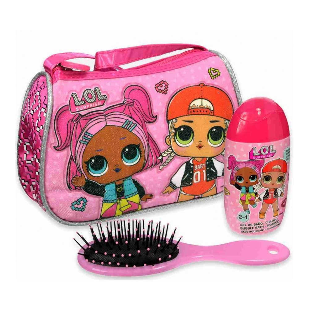 'L.O.L Surprise Toiletries' Toiletry Bag Set - 3 Pieces