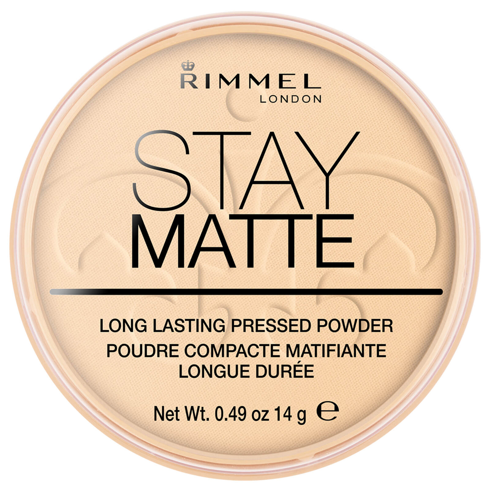 Poudre pressée 'Stay Matte' - 001 Transparent 14 g