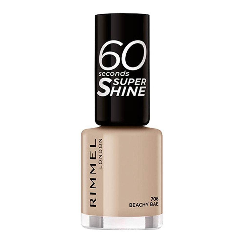 Vernis à ongles '60 Seconds Super Shine' - 706 Beachy Bae 8 ml