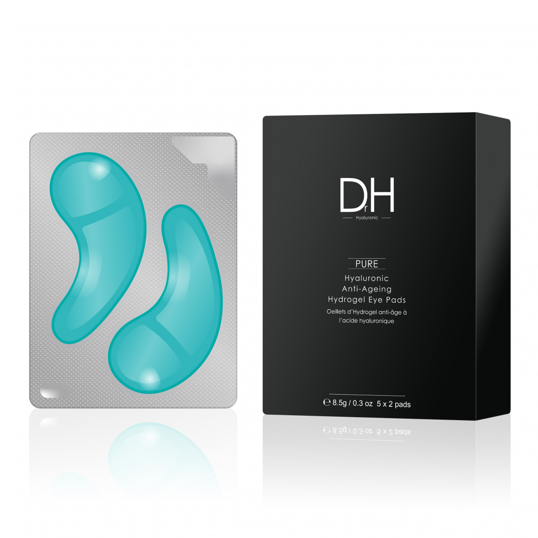 Disques yeux 'Hyaluronic Acid Hydrogel' - 5 Paires