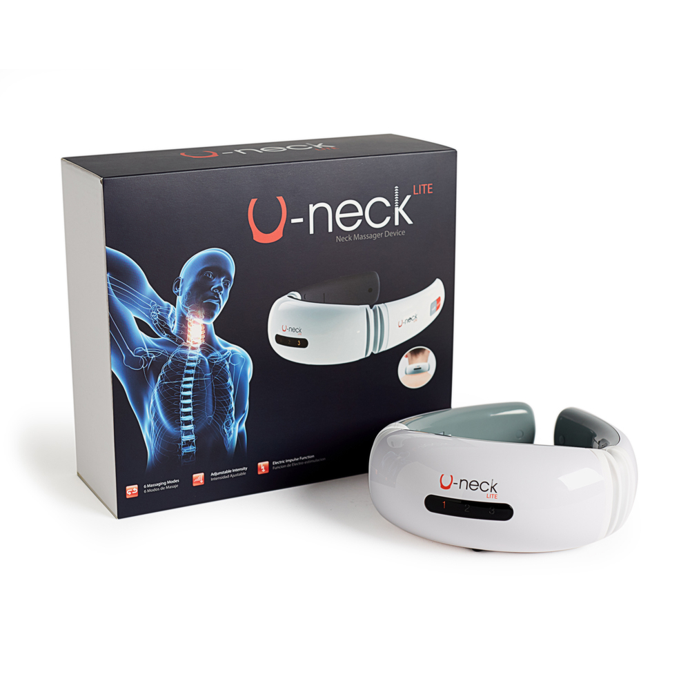 'Neck Massager Device & Gel' Set - 2 Units