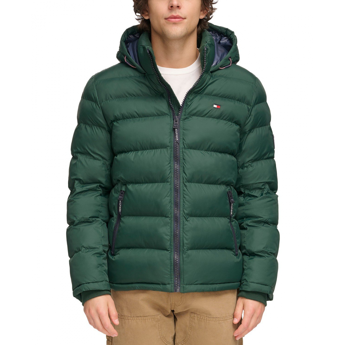 Quilted Puffer Jacket pour Hommes