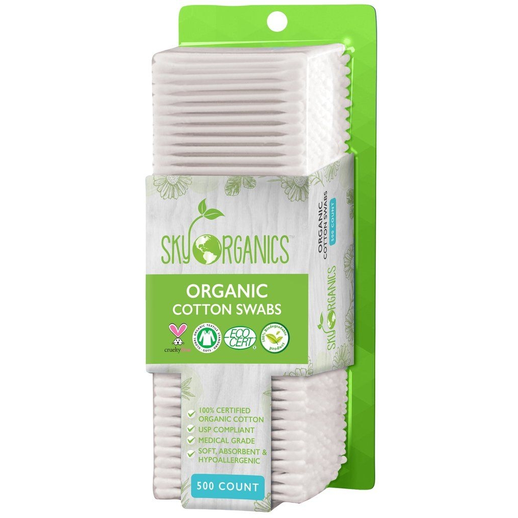 'Organic' Cotton Buds - 500 Units