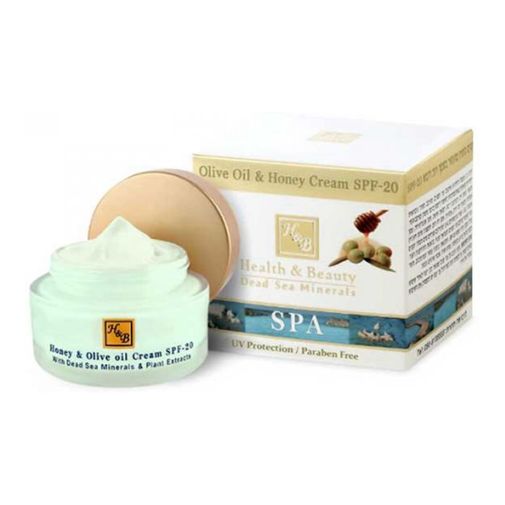 'Olive Oil & Honey Spf20' Face Cream - 50 ml