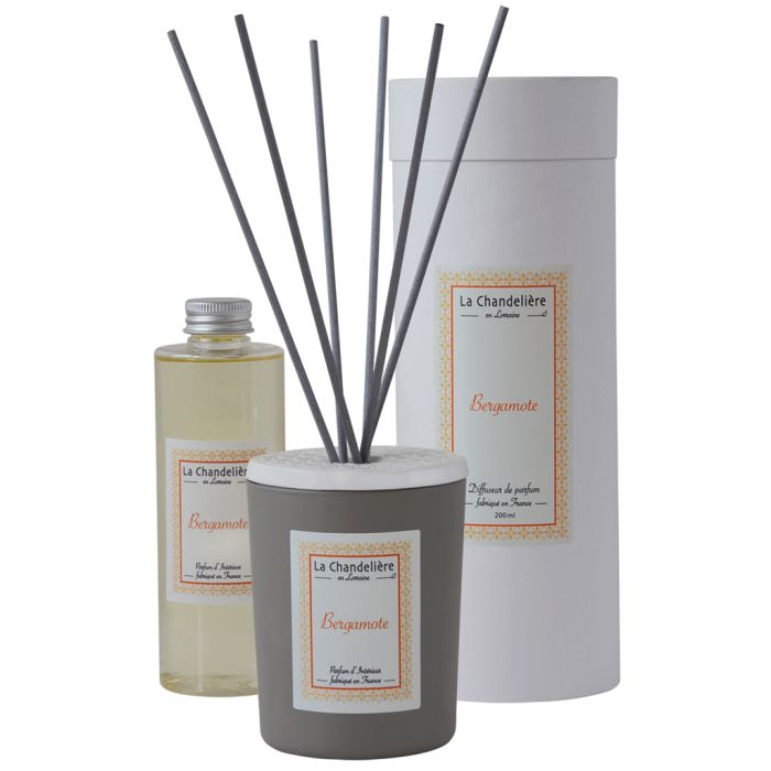 'Bergamote' Diffuser + Refill - 200 ml