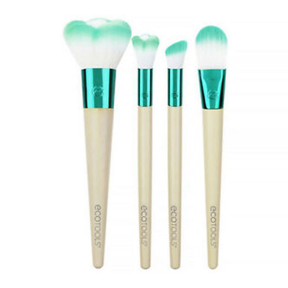 'Blooming Beauty' Make-up Brush Set - 4 Units