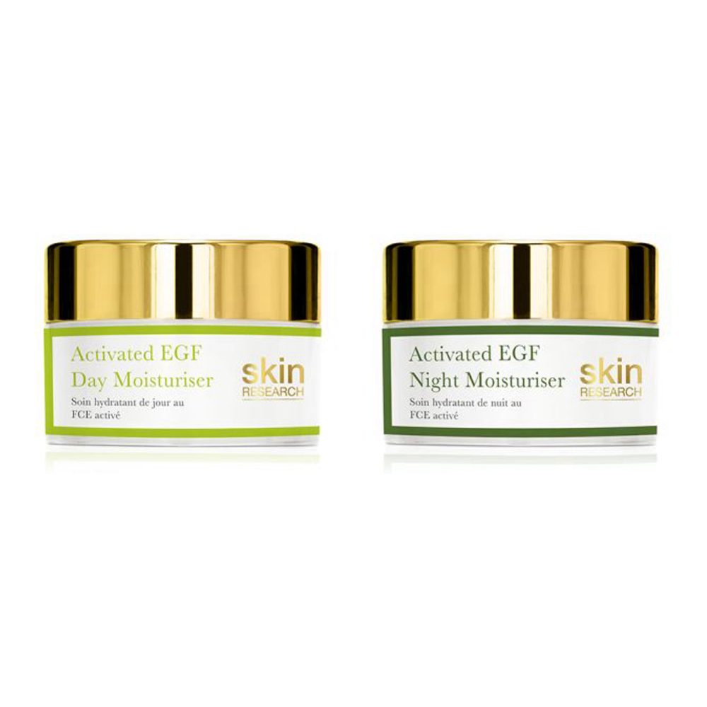 'Activated EGF' Day & Night Cream - 2 Pieces