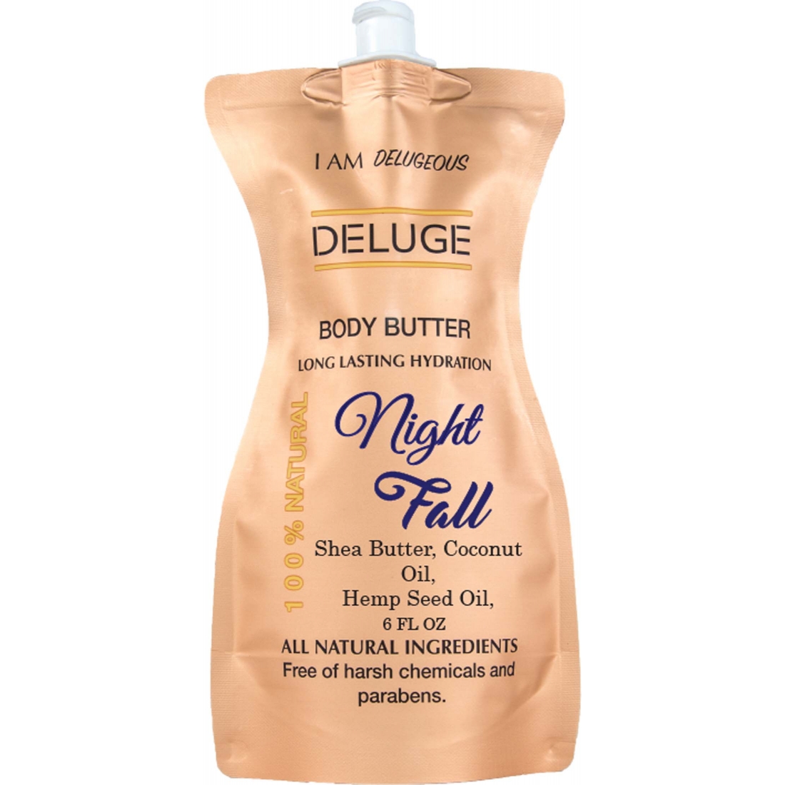 'Natural  Long Lasting Hydration' Body Butter - Night Fall