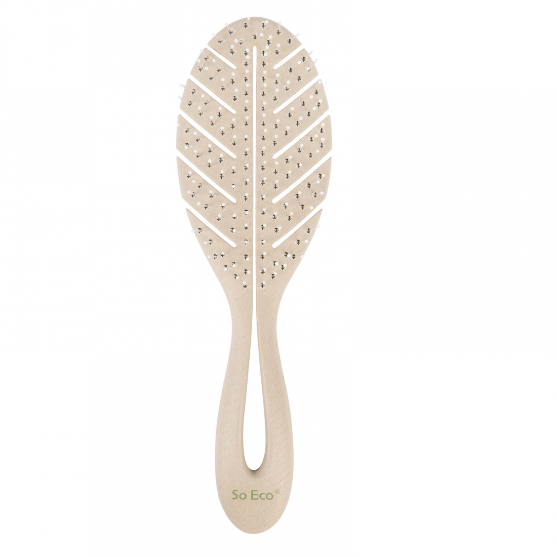 Brosse à cheveux 'Biodegradable Detangling Leaf'