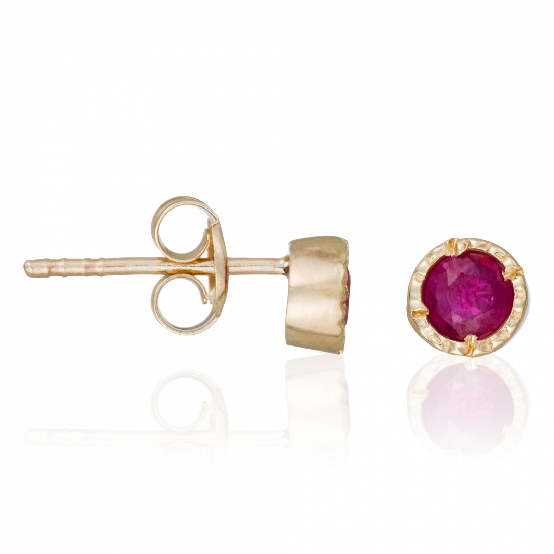 Boucles d'oreilles 'Rond Feu' pour Femmes