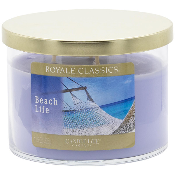 Bougie parfumée 'Royale Classics' - Beach Life 326 g