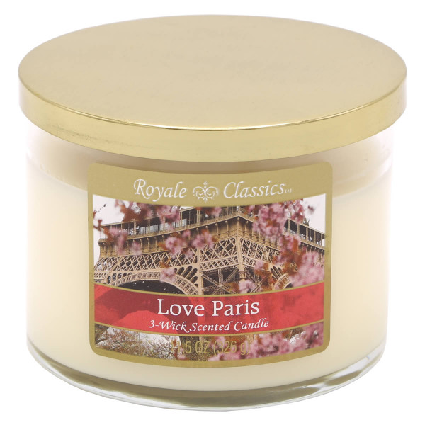 Bougie parfumée 'Royale Classics' - Love Paris 326 g