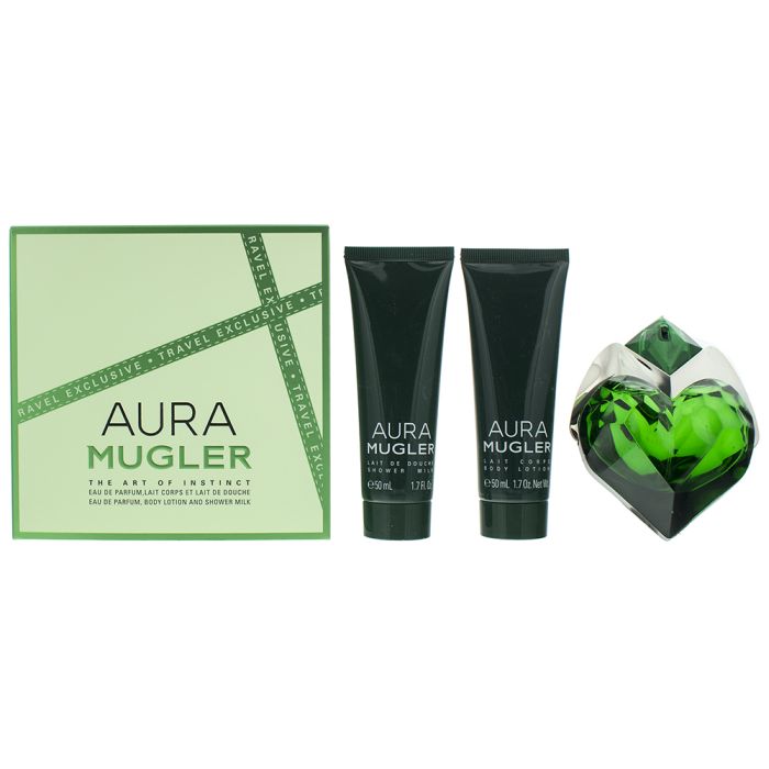 'Mugler Aura' Coffret de parfum - 3 Pièces