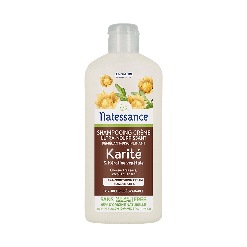 'Karité & Kératine Végétale' Shampoo - 250 ml