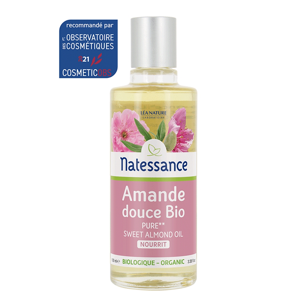 Huile biologique 'Amande Douce Bio 100% Pure' - 100 ml