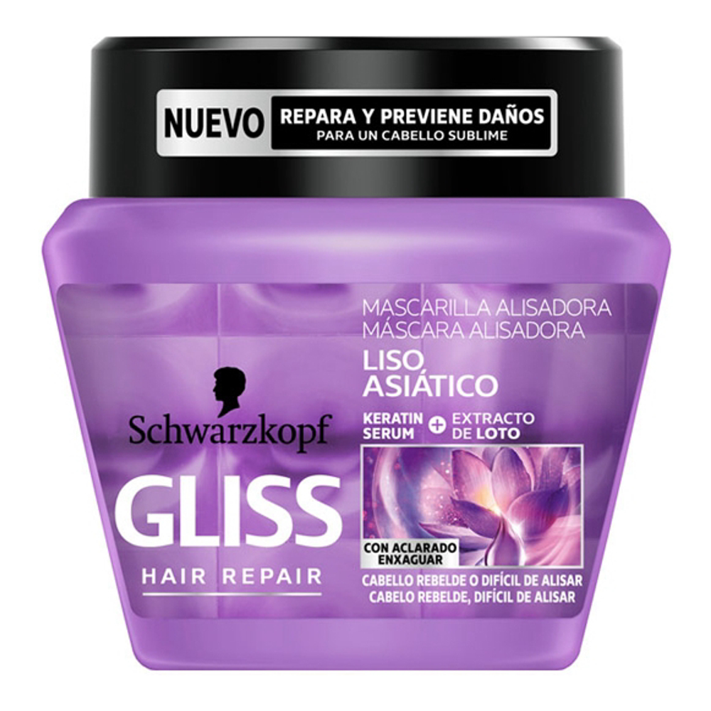 'Gliss Asia Straight' Hair Mask - 300 ml