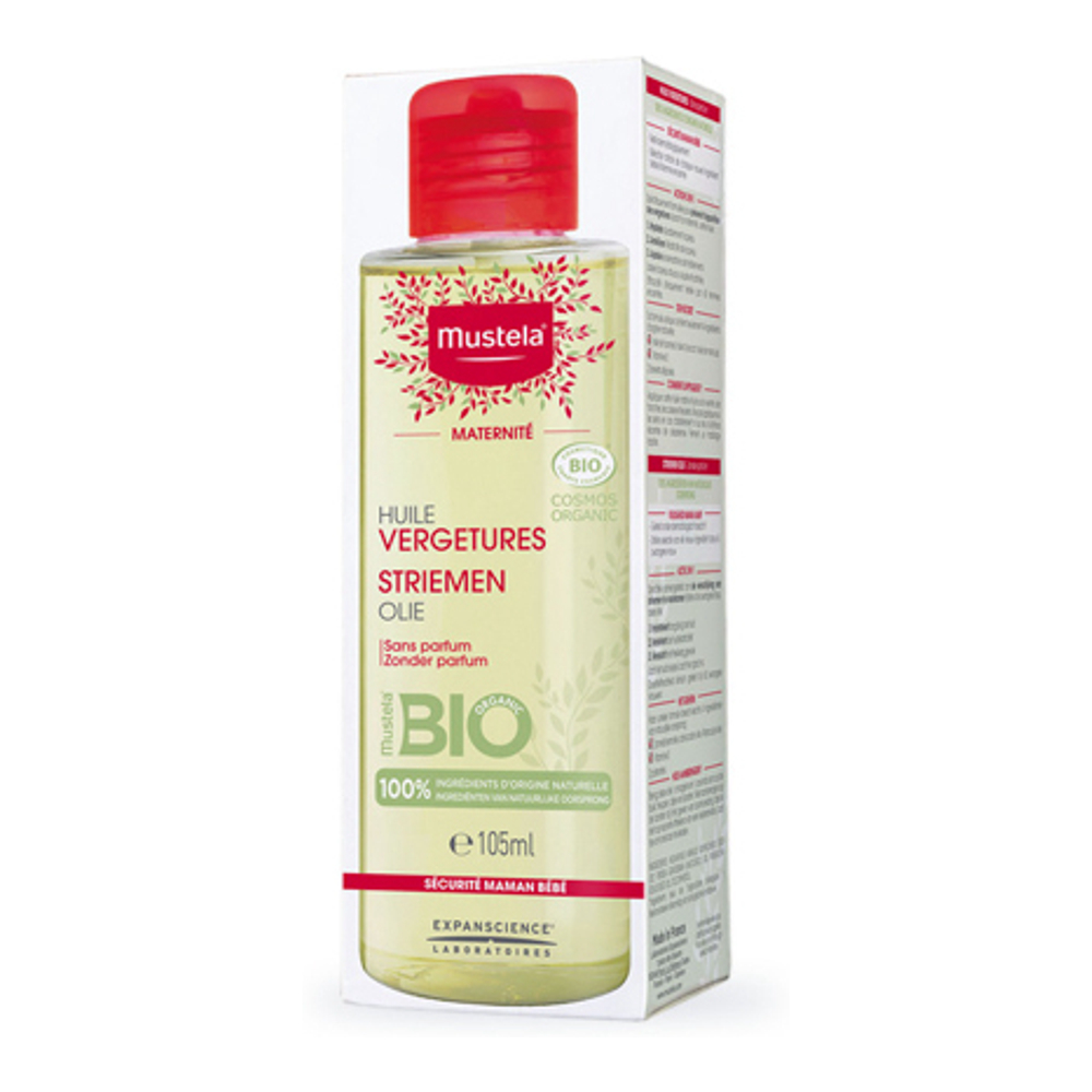 Huile de prévention des vergetures 'Maternité Bio' - 105 ml