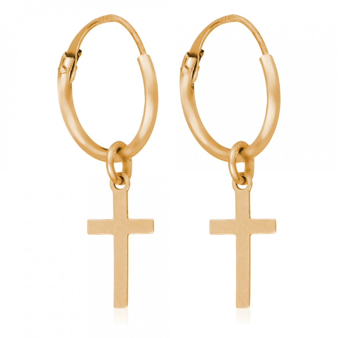 Boucles d'oreilles 'Croix' pour Femmes