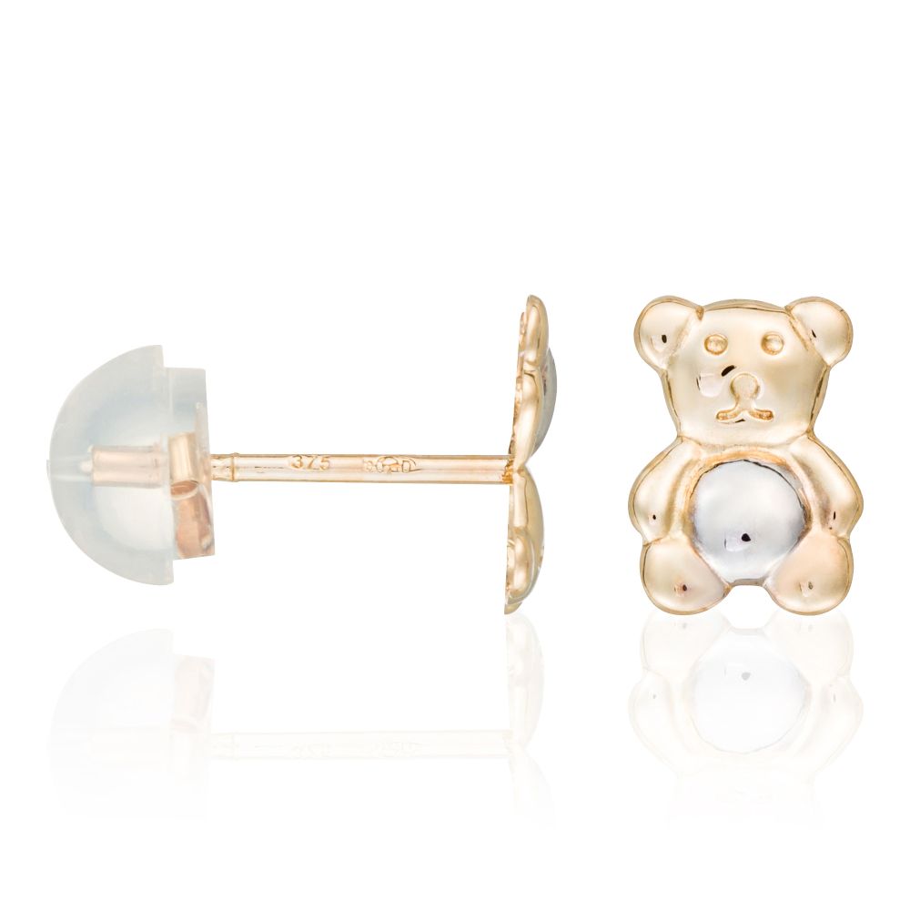 Boucles d'oreilles 'Ourson' pour Filles