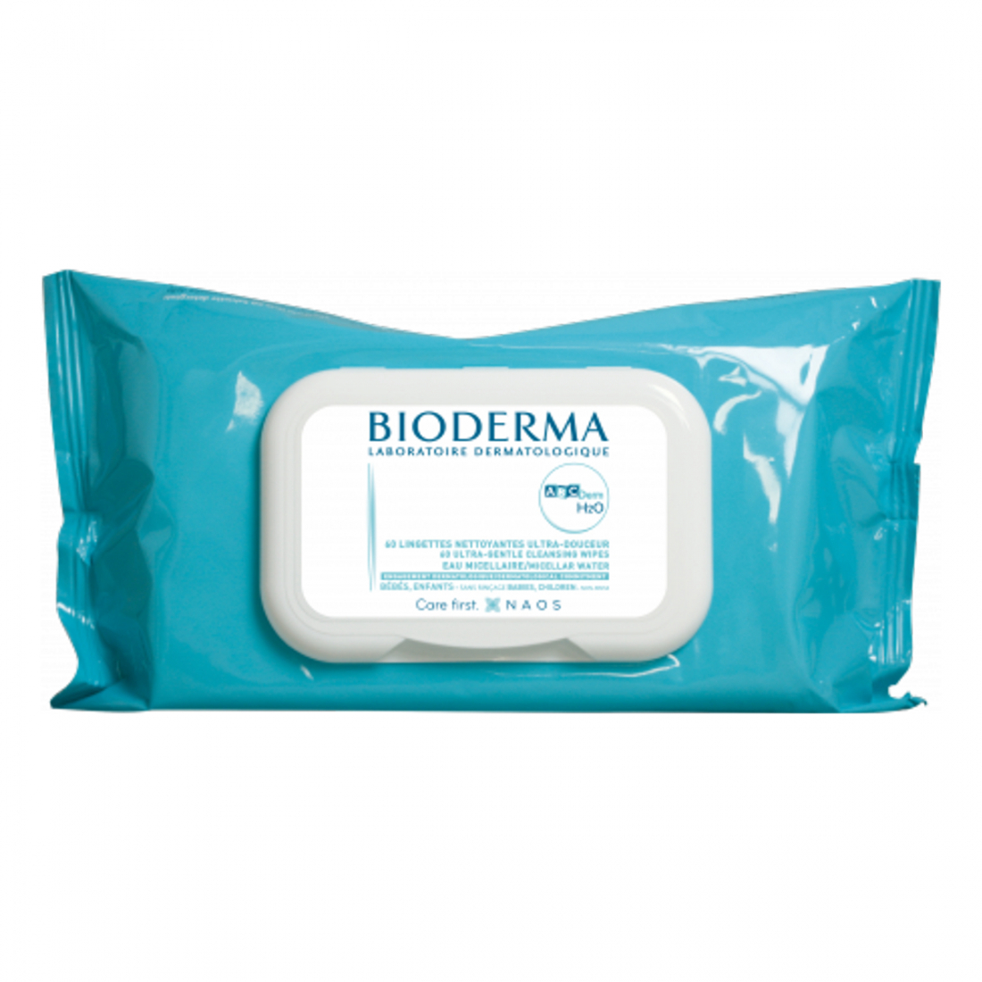 ABCDerm H2O Lingettes - 60 Lingettes