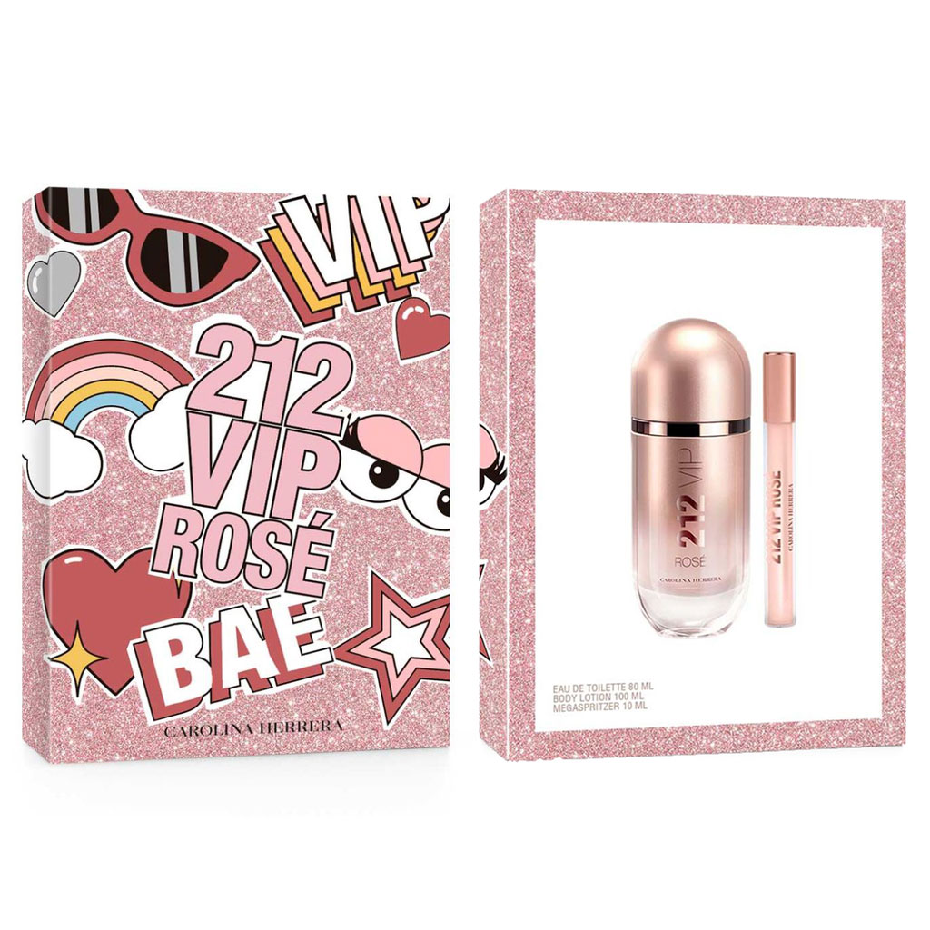 '212 Vip Rose' Perfume Set - 2 Pieces