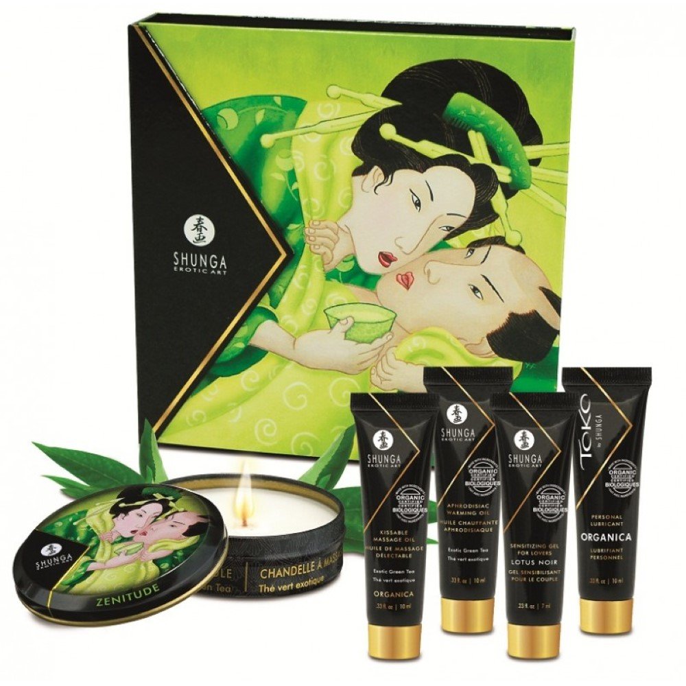 'Secret Geisha Organic Green Tea' Set - 5 Units