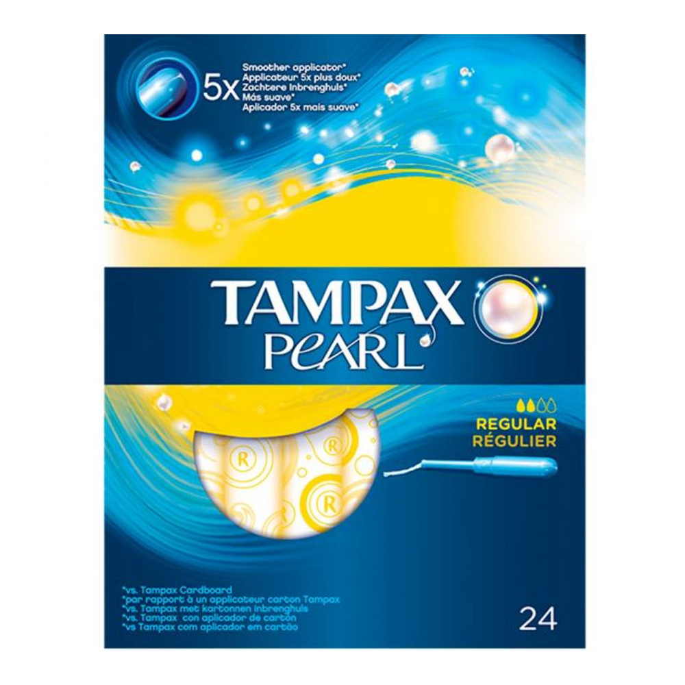 'Pearl' Tampon - Regular 24 Pieces