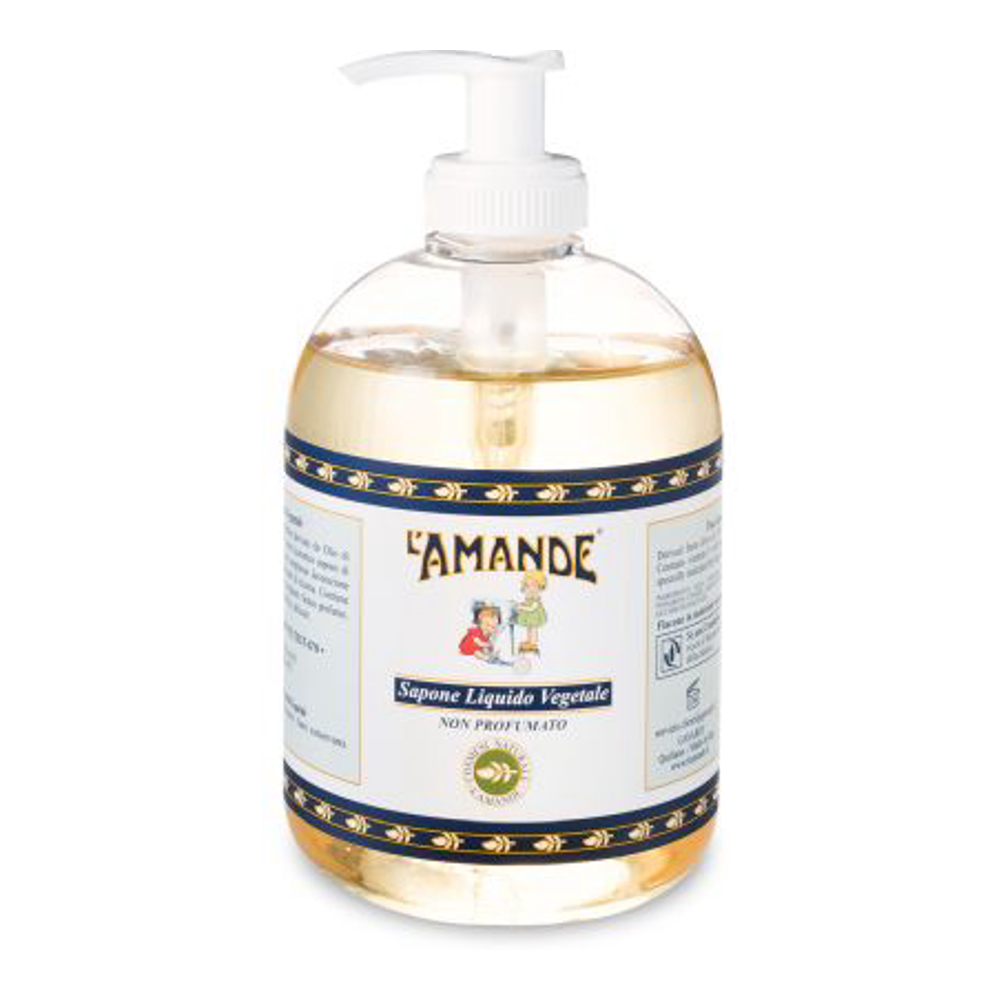 'Unscented' Vegetable Liquid Soap - 500 ml