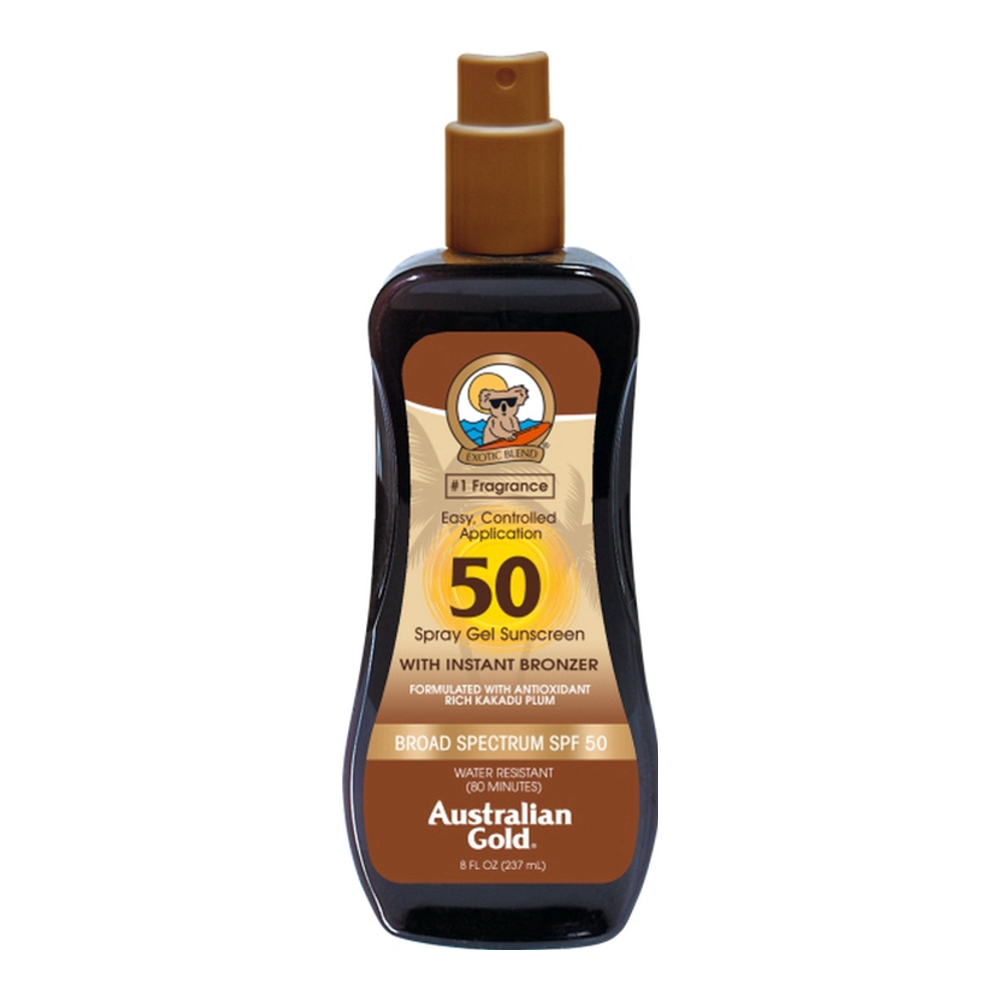 Gel de protection solaire en spray 'Instant Bronzer SPF50' - 237 ml