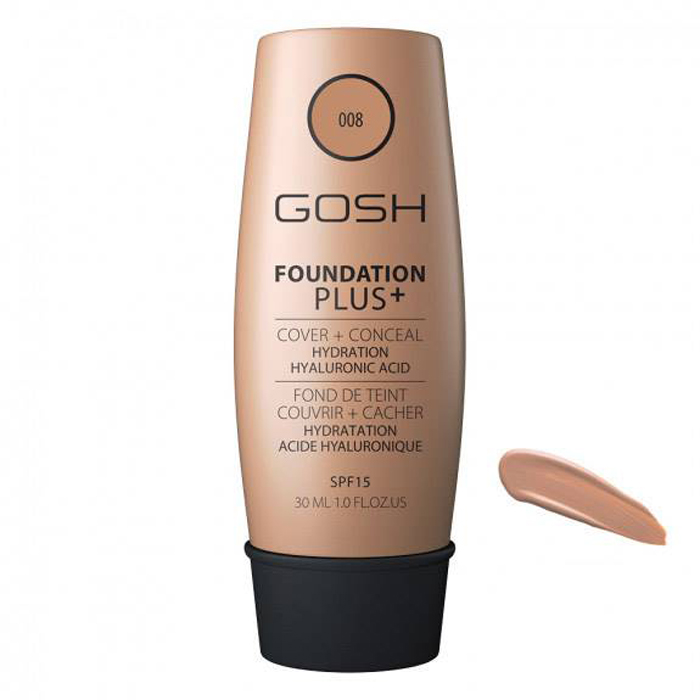 'Plus+ Cover & Conceal Spf15' Foundation - 008 Golden 30 ml