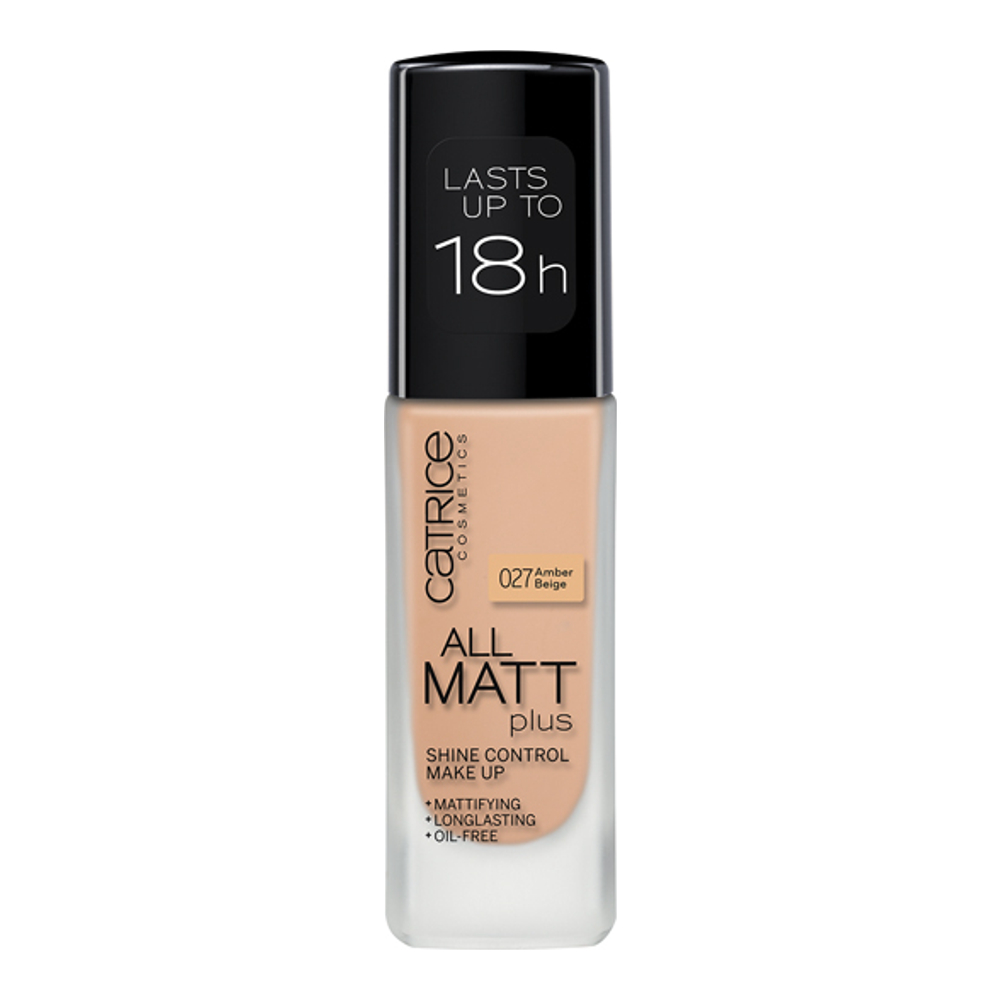 'All Matt Plus Shine Control' Foundation - #020 Nude Beige 30 ml