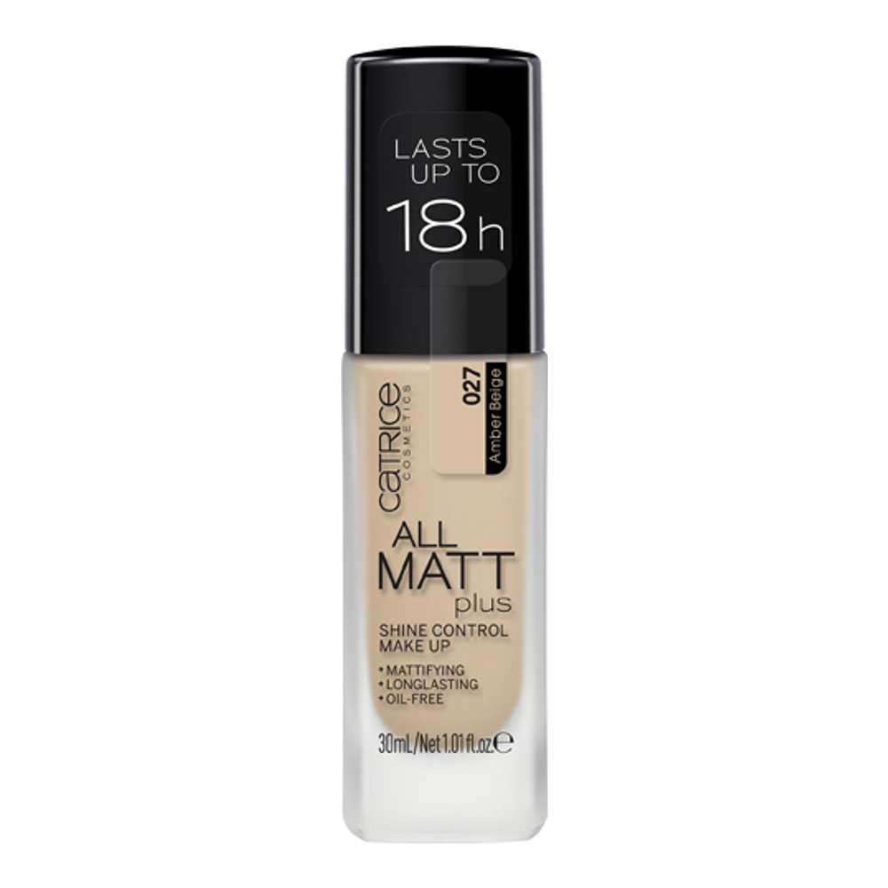 'All Matt Plus Shine Control' Foundation - #027 Amber Beige 30 ml