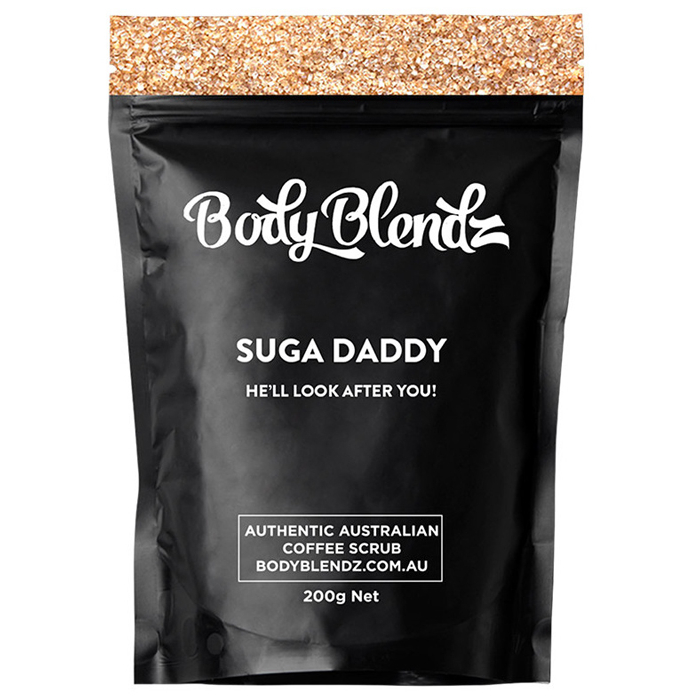 'Suga Daddy He'Ll Look After You! Natural' Body Scrub - 200 g