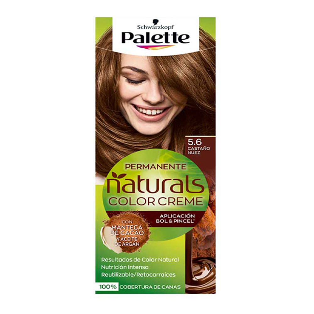 Teinture pour cheveux 'Palette Natural' - 5.6 Hazelnut Brown
