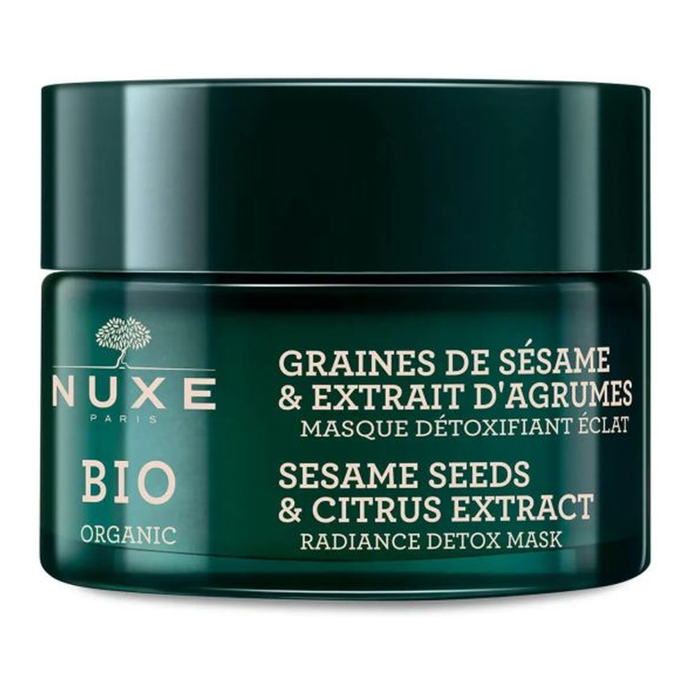 Bio Organic® Graines De Sésame & Extrait D'Agrumes Masque Détoxifiant - 50 ml