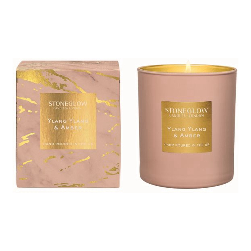 'Ylang Ylang & Amber' Scented Candle - 220 g